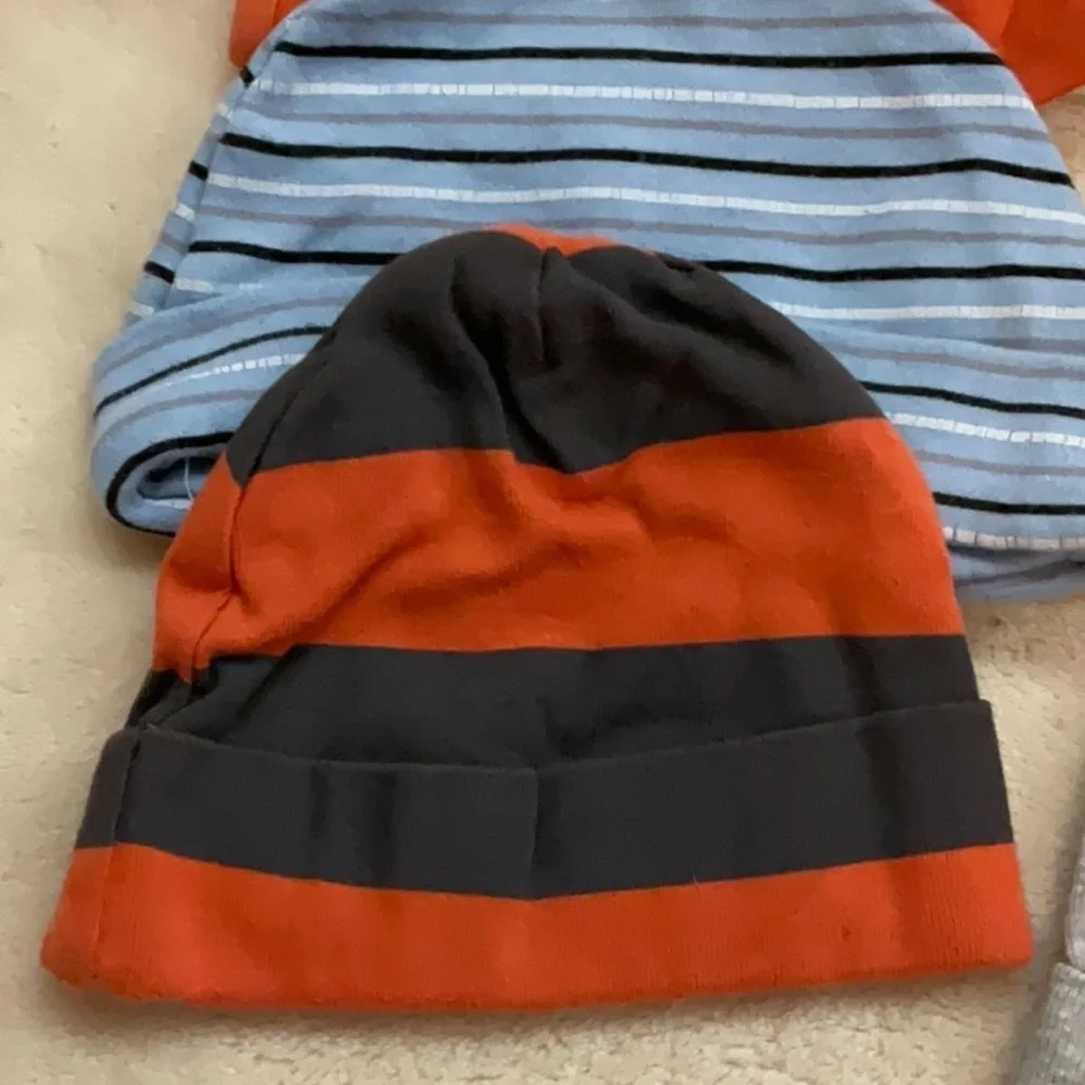 Kids' Fun Animal and Striped Hats Set